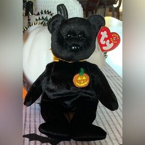 Ty Beanie Halloween‎ Haunt Bear